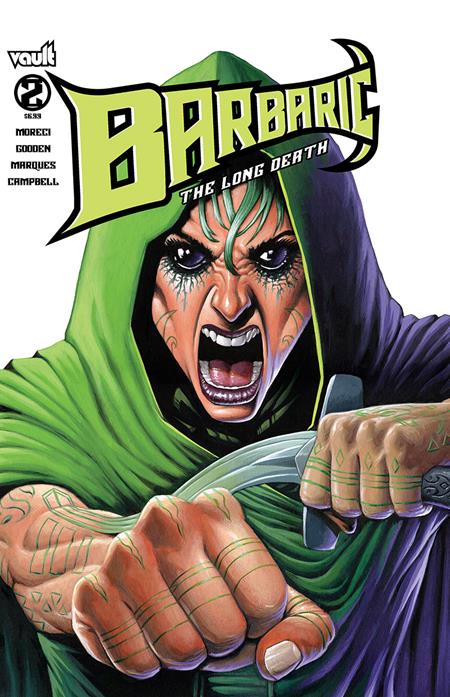 Barbaric The Long Death #2 (Of 3) D 1:25 Pete Carroll Variant (01/14/2026) Vault