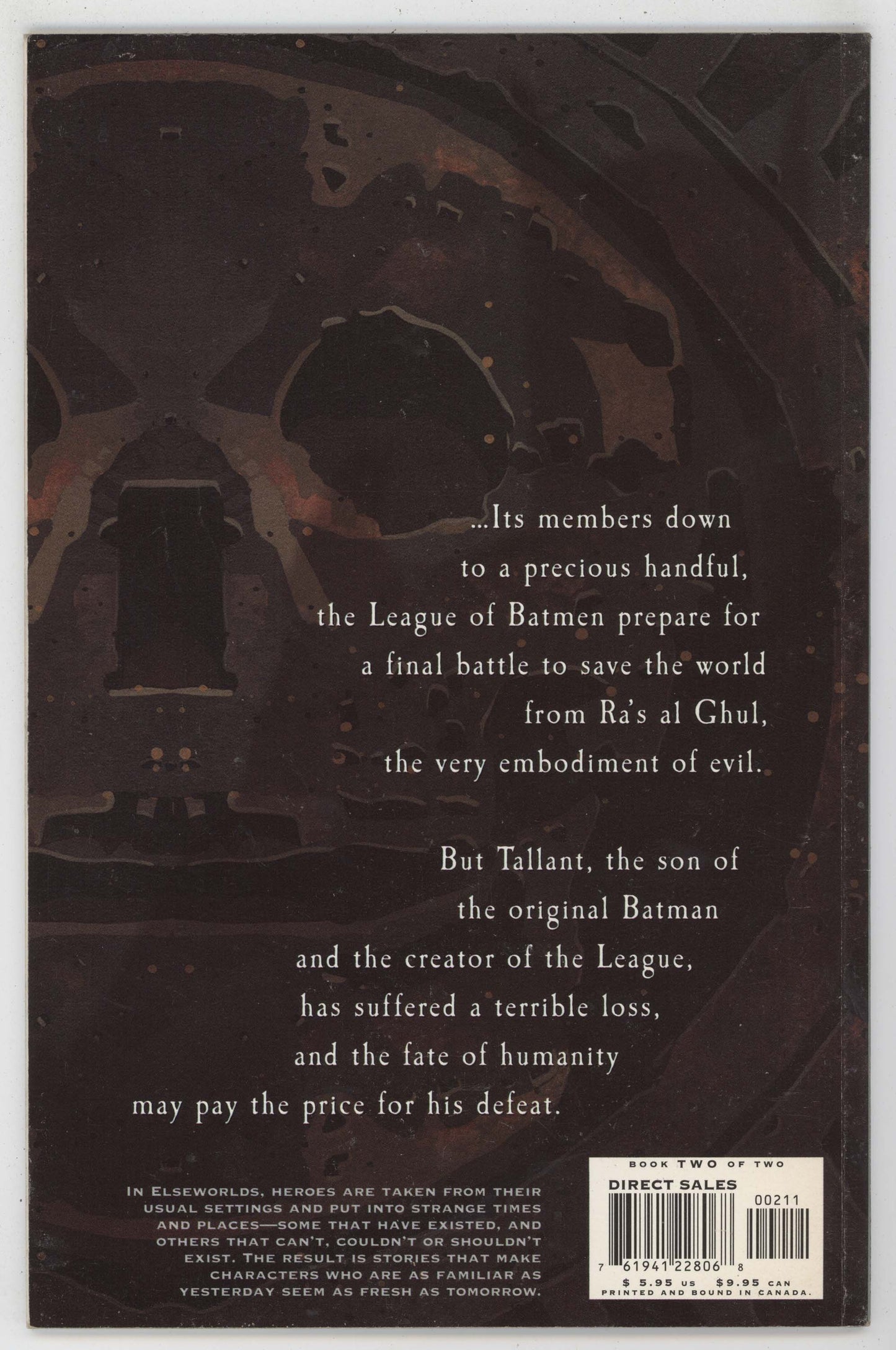 Batman League Of Batmen 2 DC 2001 VF Elseworlds Doug Moench - Golden Apple Comics