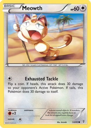 Meowth 053/83 - Generations