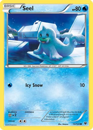 Seel 015/124 - XY Fates Collide