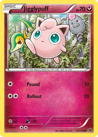 Jigglypuff 065/124 - XY Fates Collide
