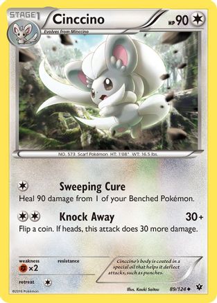 Cinccino 089/124 - XY Fates Collide