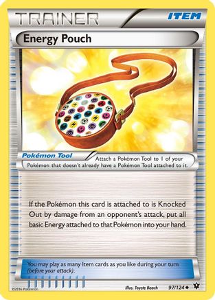 Energy Pouch 097/124 - XY Fates Collide