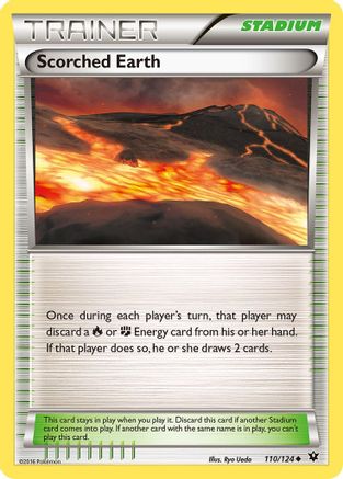 Scorched Earth 110/124 - XY Fates Collide
