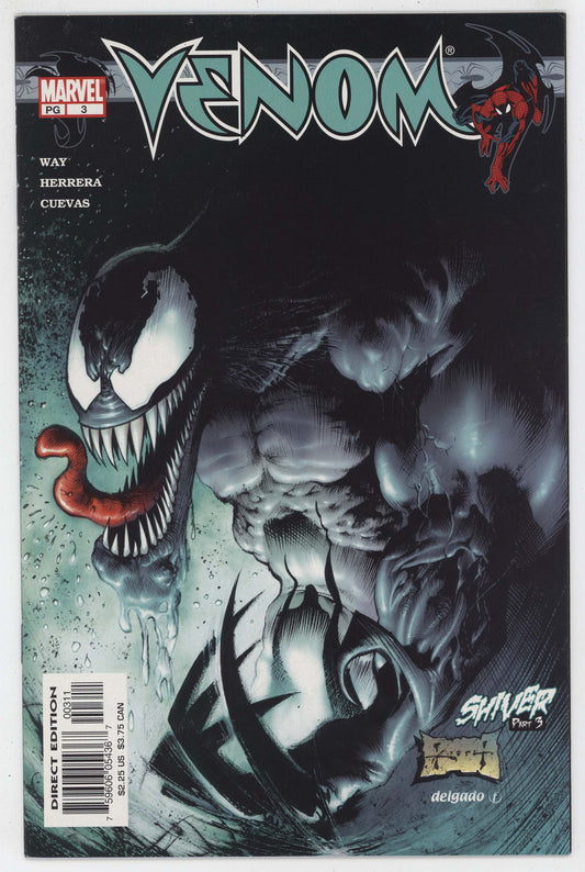 Venom 3 Marvel 2003 VF NM Sam Kieth Spider-Man