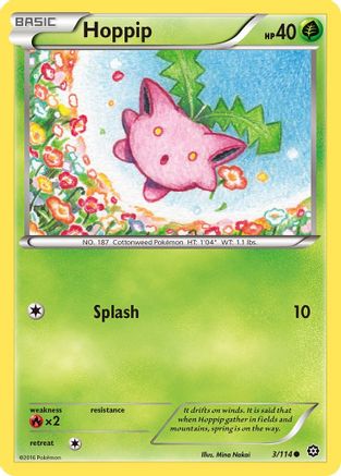 Hoppip 003/114 - XY Steam Siege