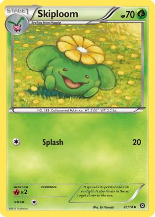 Skiploom 004/114 - XY Steam Siege