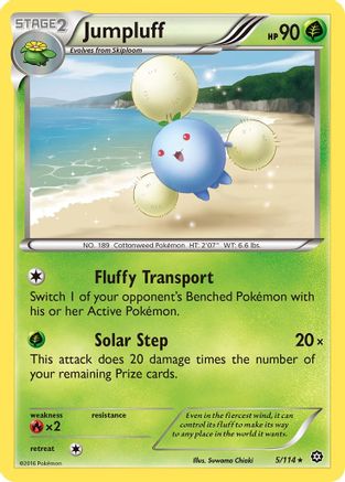 Jumpluff 005/114 - XY Steam Siege