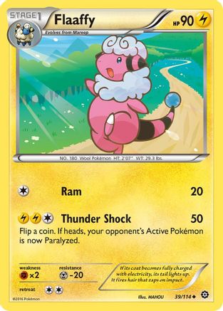 Flaaffy 039/114 - XY Steam Siege