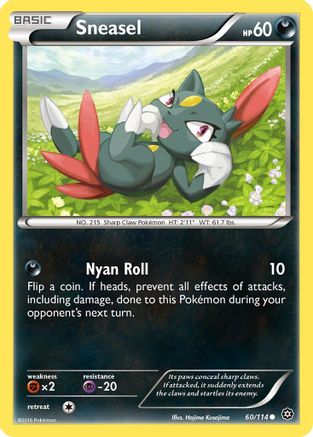 Sneasel 060/114 - XY Steam Siege