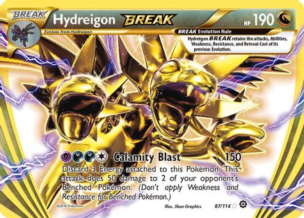 Hydreigon BREAK 087/114 - XY Steam Siege Holofoil