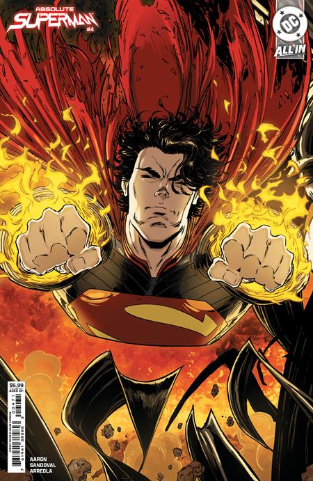 Absolute Superman #4 A1 Cover Set Of 6 1:25 1:50 (02/05/2025) Dc