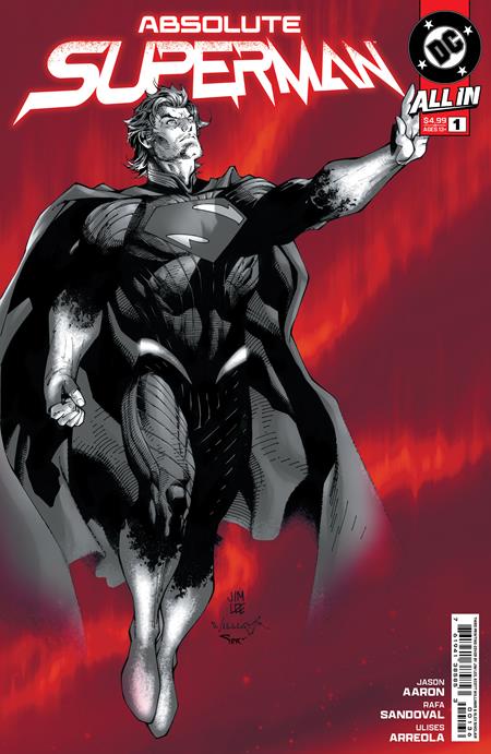 Absolute Superman #1 3rd Print A Jim Lee Red Variant (02/12/2025) Dc