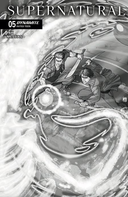 Supernatural #5 F 1:10 Alfredo Cardona Line Art Variant (02/25/2026) Dynamite - Golden Apple Comics