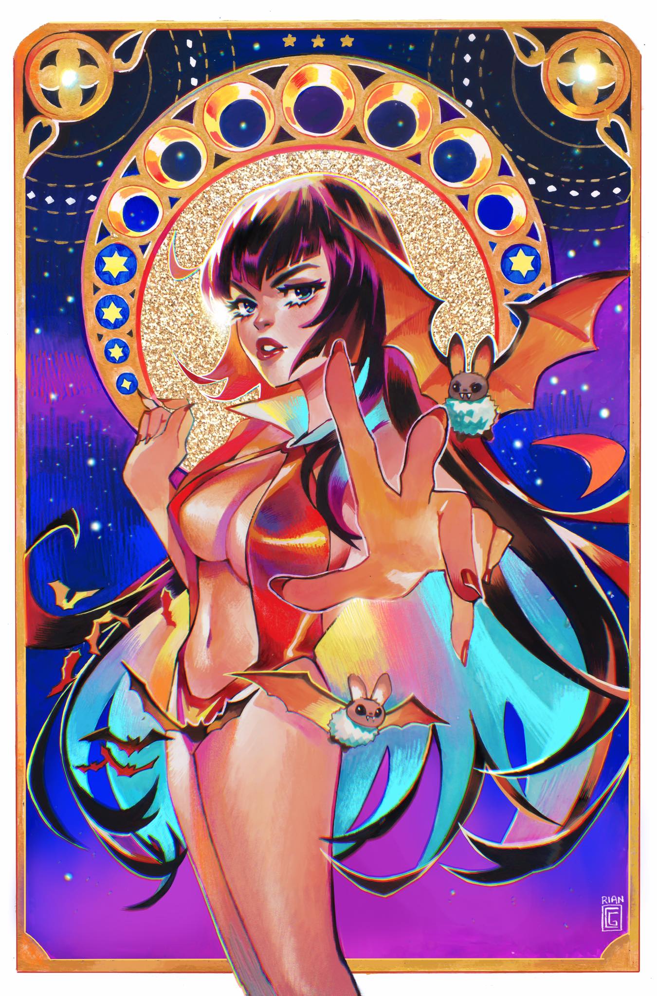 VAMPIRELLA DARK POWERS #1 SSCO RIAN GONZALES VIRGIN VARIANT 2020