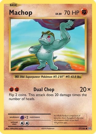 Machop 057/108 - XY Evolutions