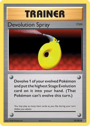 Devolution Spray 076/108 - XY Evolutions