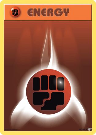 Fighting Energy 096/108 - XY Evolutions Reverse Holofoil