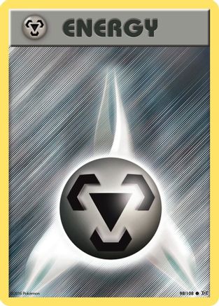 Metal Energy 098/108 - XY Evolutions Reverse Holofoil