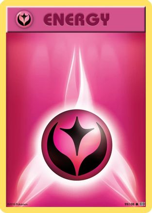 Fairy Energy 099/108 - XY Evolutions Reverse Holofoil