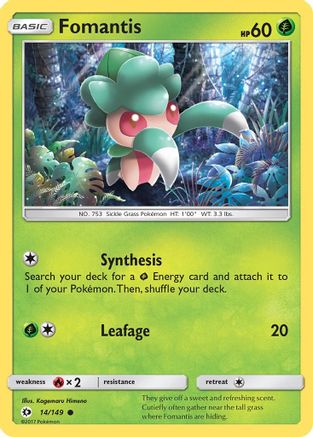 Fomantis 014/149 - SM Base Set