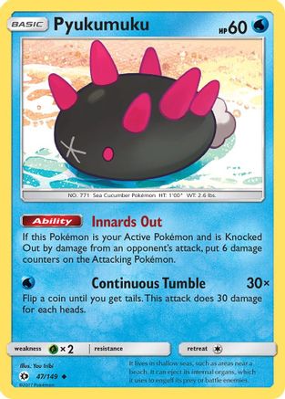 Pyukumuku 047/149 - SM Base Set