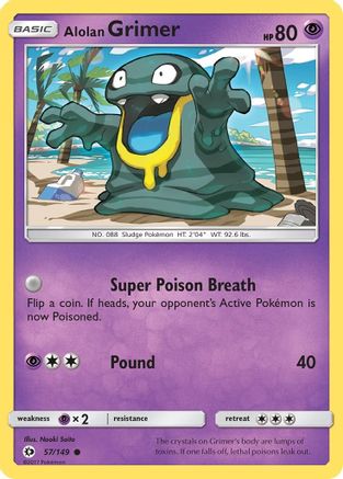 Alolan Grimer 057/149 - SM Base Set