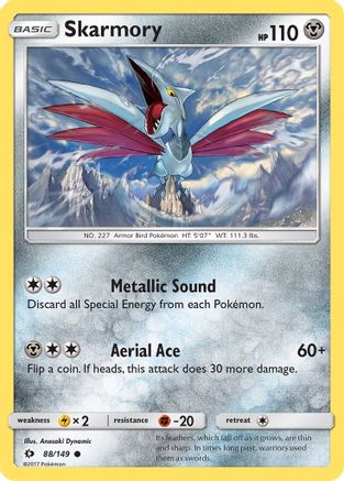 Skarmory 088/149 - SM Base Set