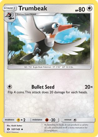 Trumbeak 107/149 - SM Base Set