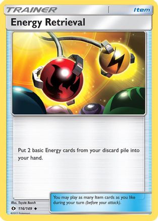 Energy Retrieval 116/149 - SM Base Set