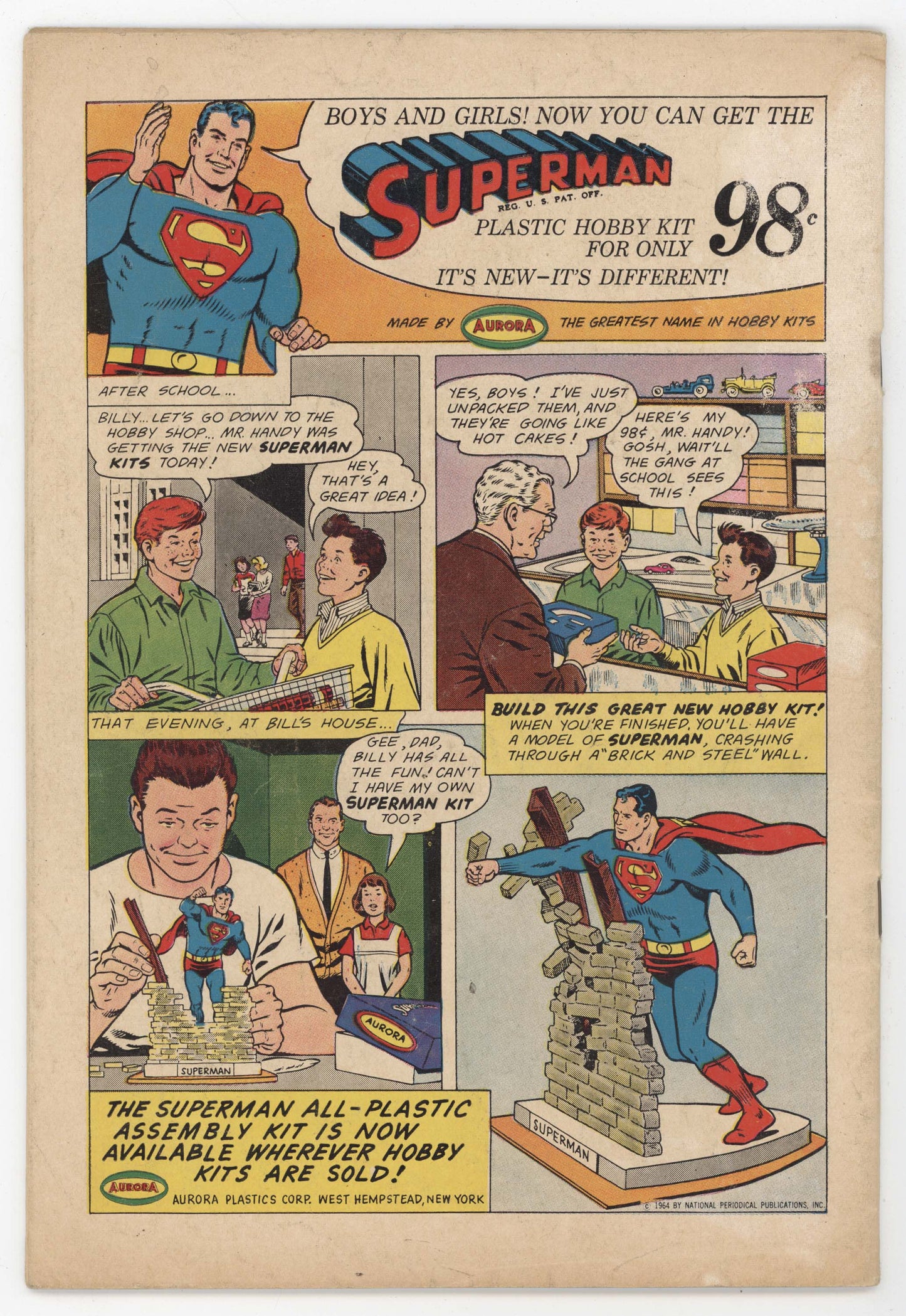 Showcase 51 DC 1964 GD VG Murphy Anderson I Spy King Faraday - Golden Apple Comics