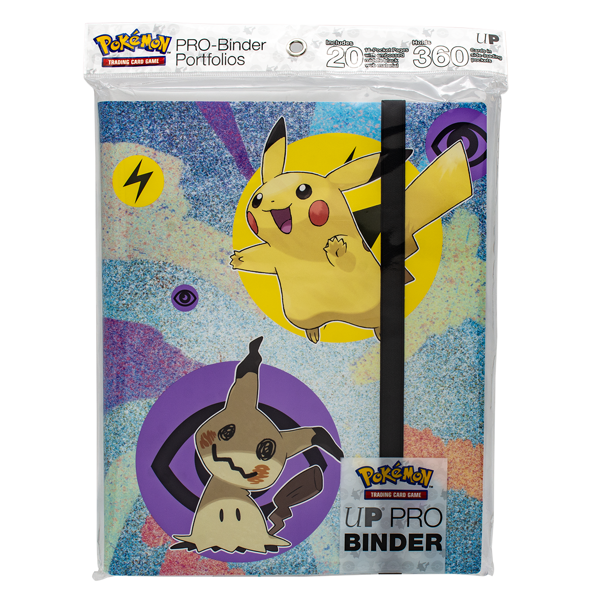 Ultra PRO: 9-Pocket PRO-Binder - Pokemon (Pikachu & Mimikyu)