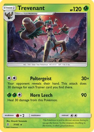 Trevenant 007/145 - SM Guardians Rising