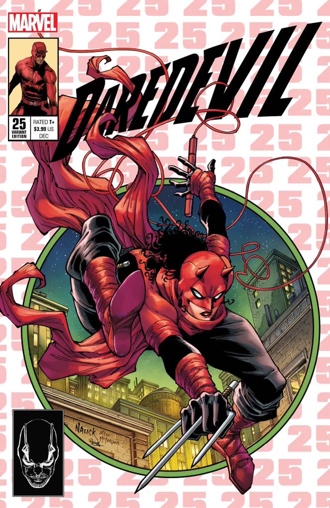 DAREDEVIL #25 SSCO TODD NAUCK ELEKTRA ASM 300 HOMAGE 2ND PRINT VARIANT 2021