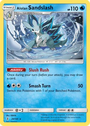 Alolan Sandslash 020/145 - SM Guardians Rising