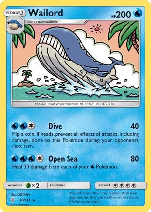 Wailord 030/145 - SM Guardians Rising