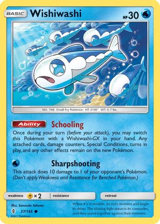 Wishiwashi 037/145 - SM Guardians Rising