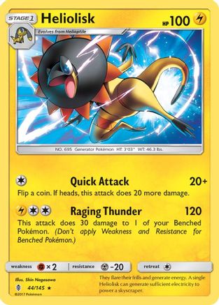Heliolisk 044/145 - SM Guardians Rising