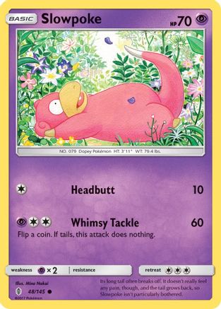 Slowpoke 048/145 - SM Guardians Rising