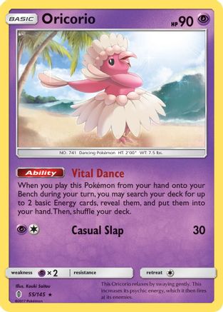 Oricorio 055/145 - SM Guardians Rising