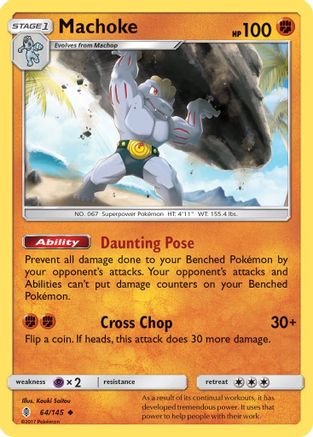 Machoke 064/145 - SM Guardians Rising