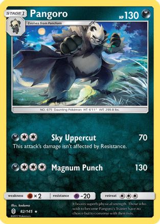 Pangoro 082/145 - SM Guardians Rising
