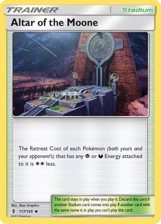 Altar of the Moone 117/145 - SM Guardians Rising
