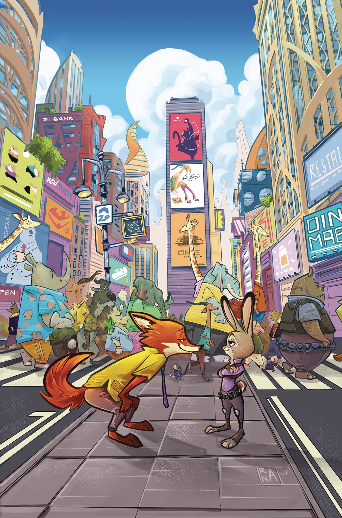 Zootopia #1 N 1:15 Alessandro Ranaldi Foil Virgin Variant (01/08/2025)