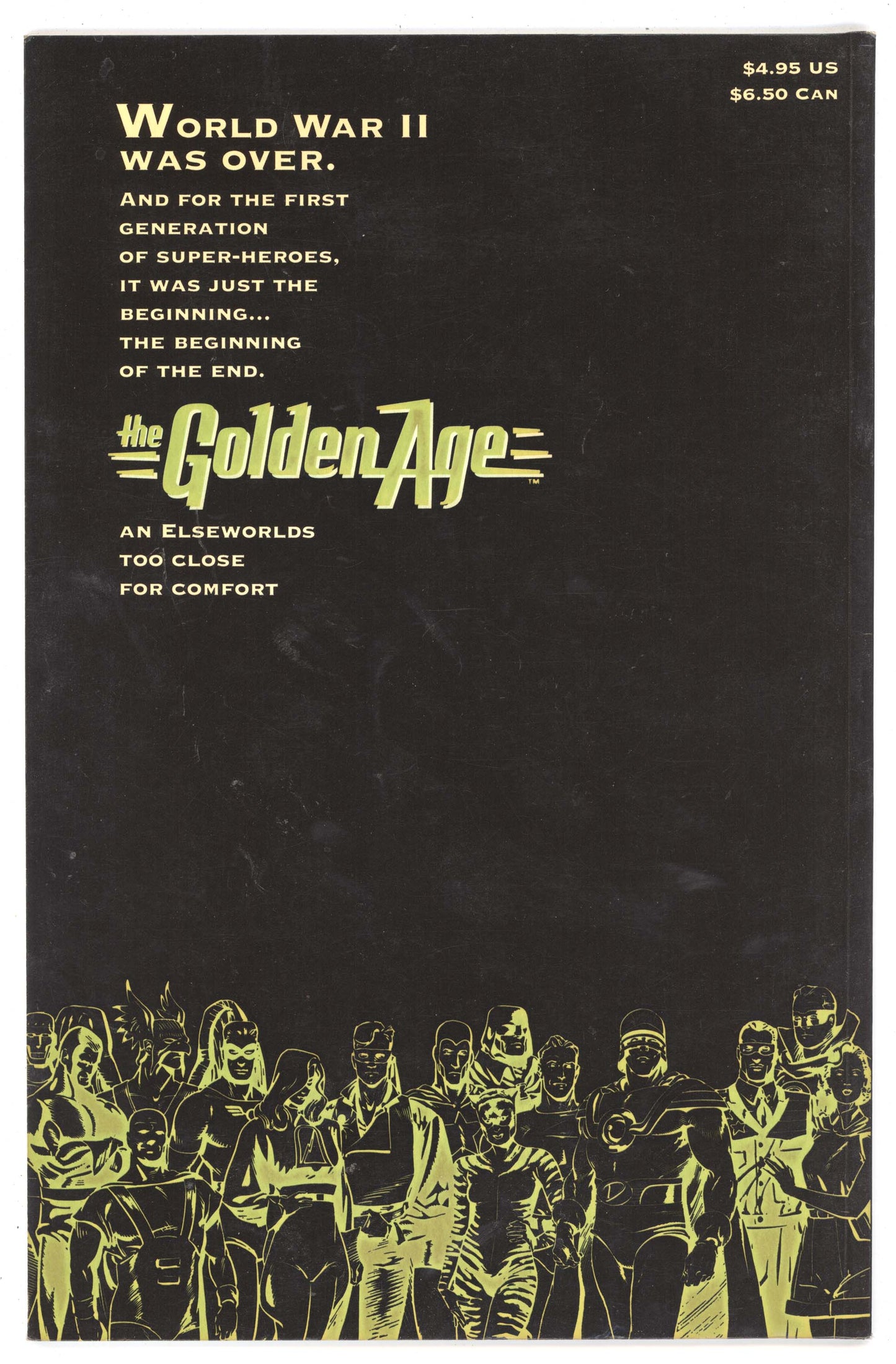 Golden Age 1 DC 1993 FN VF James Robinson Elseworlds Justice Society America JSA - Golden Apple Comics