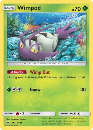 Wimpod 016/147 - SM Burning Shadows