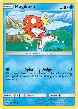 Magikarp 032/147 - SM Burning Shadows