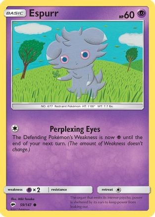 Espurr 059/147 - SM Burning Shadows
