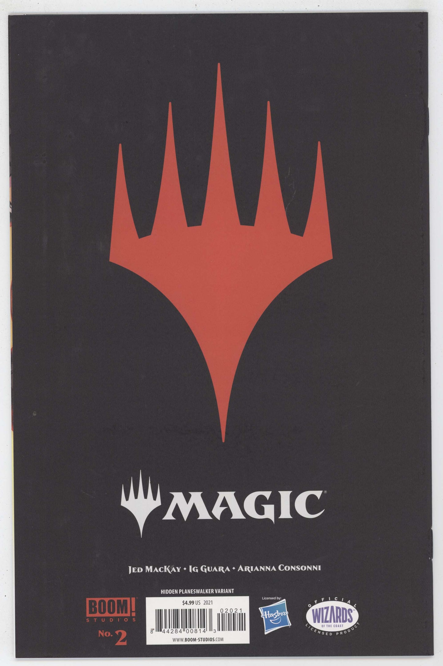 Magic The Gathering MTG 2 J Boom 2021 NM- 9.2 Michael Walsh Virgin Variant