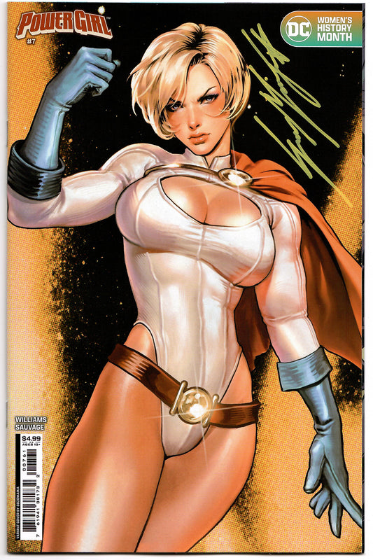 Power Girl #7 D SIGNED Sozomaika Womens History Month Variant (03/26/2024) Dc
